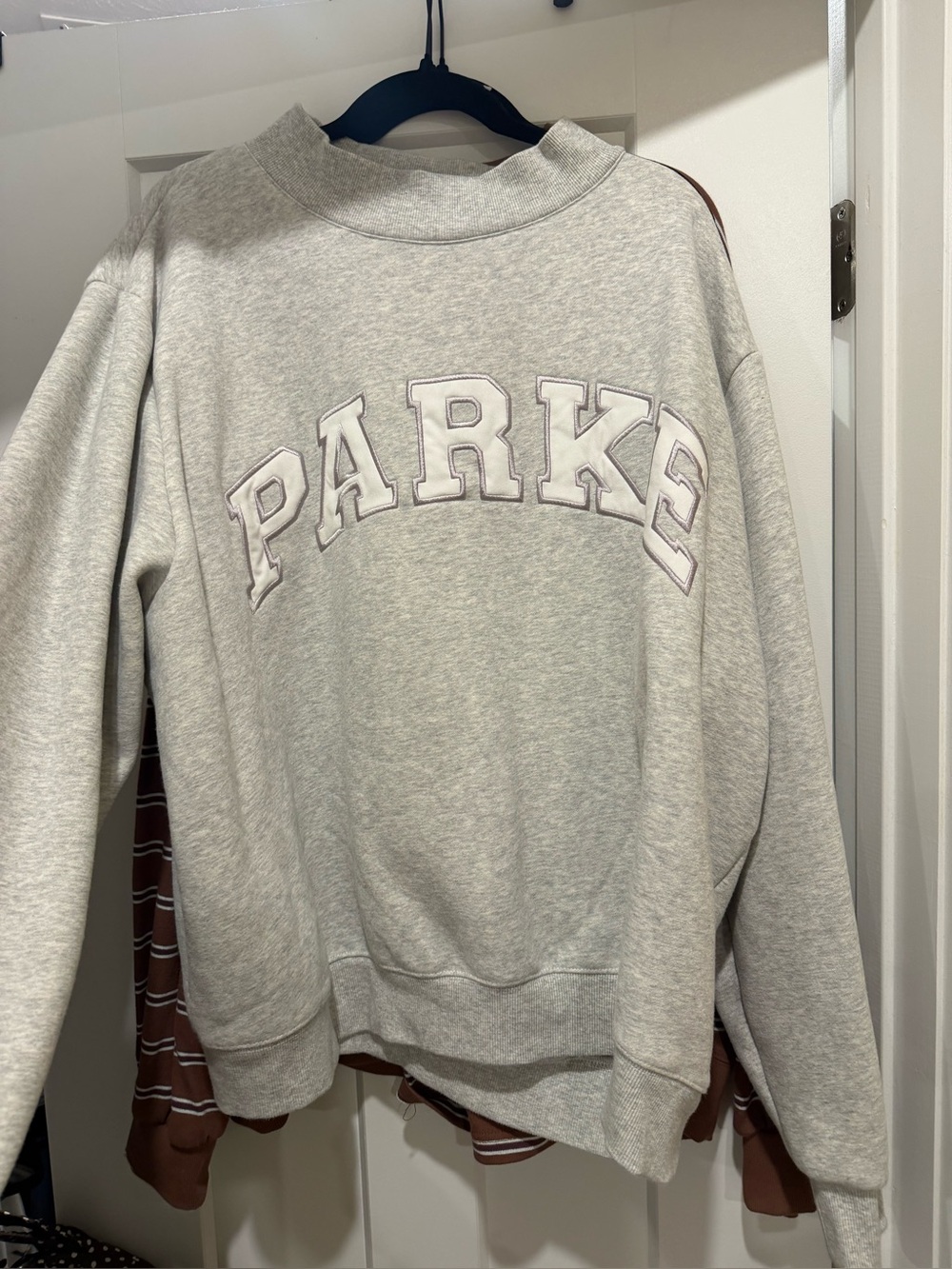 Parke Heather Gray Crewneck Sweatshirt XXL